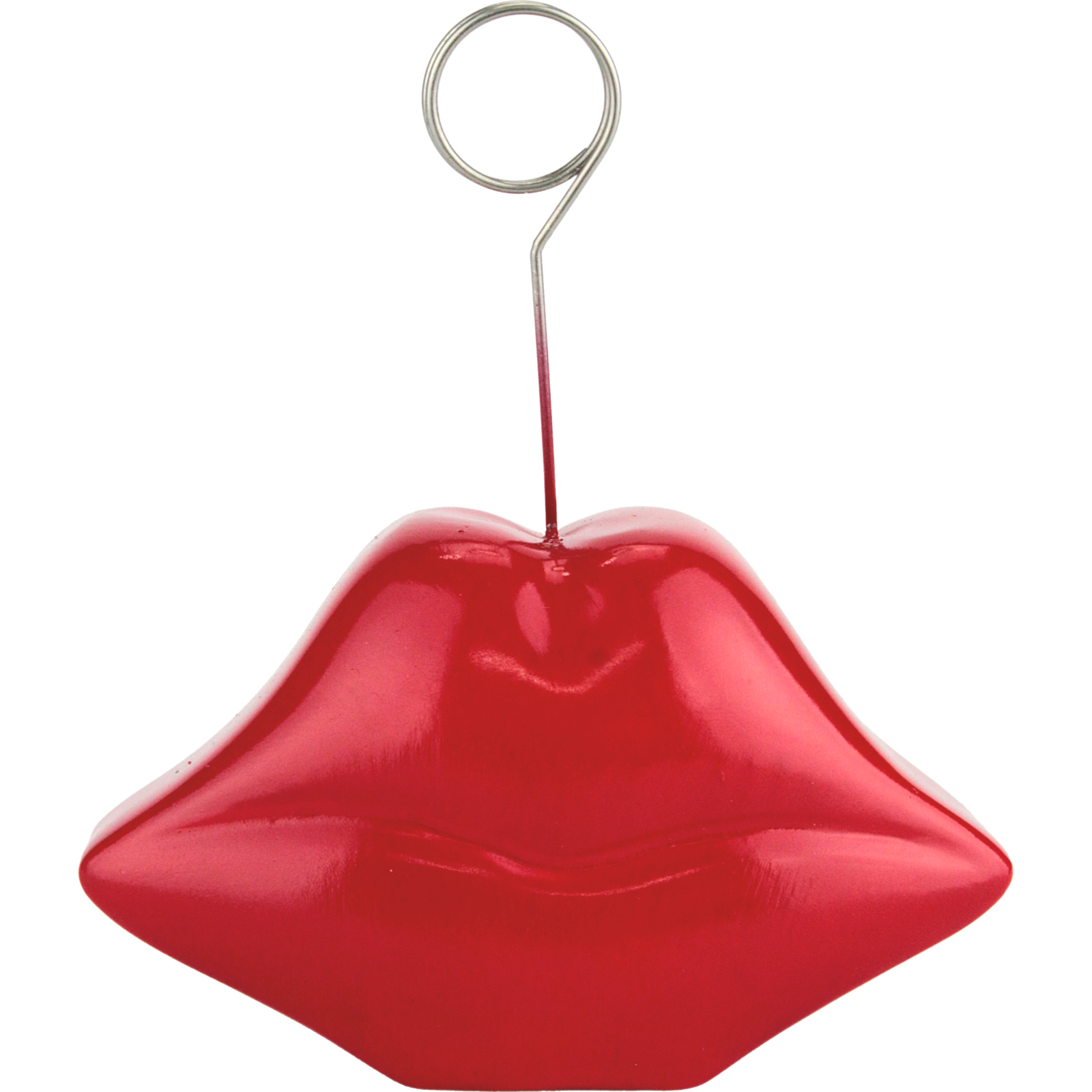Kiss Lips Photo Holder And Balloon Weight