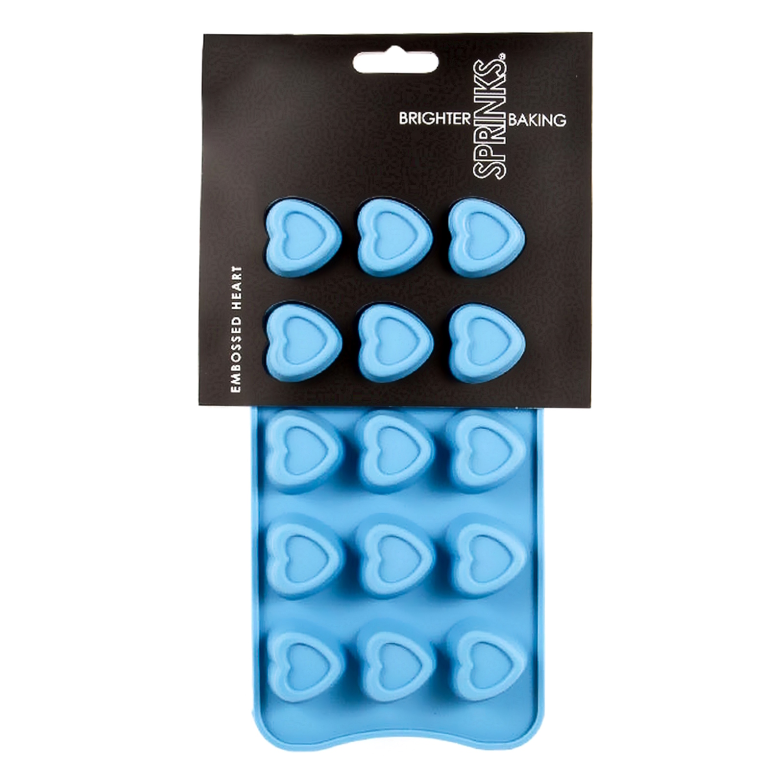 Sprinks Embossed Heart Silicone Mould 