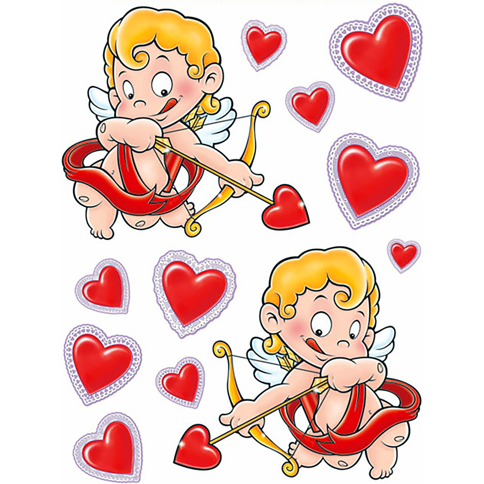 Valentine Window Clings
