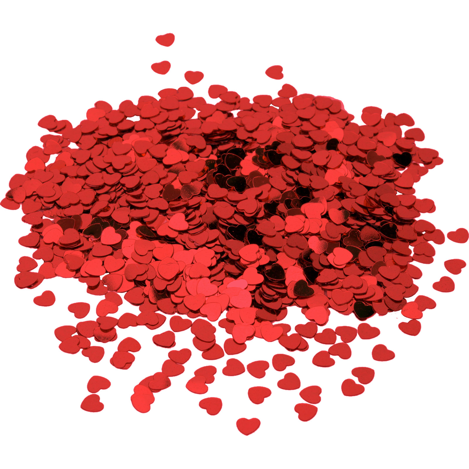 Red Hearts Foil Confetti/Table Scatters (14g)