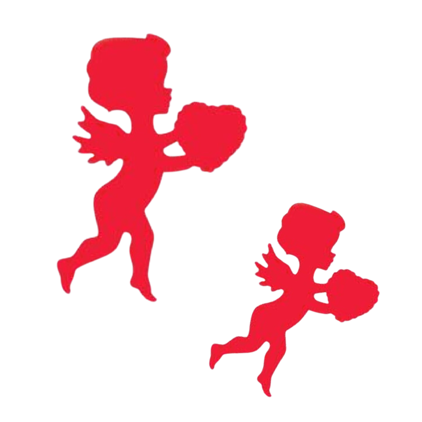 Cupid Cutout Wall Decorations (Pack of 6)