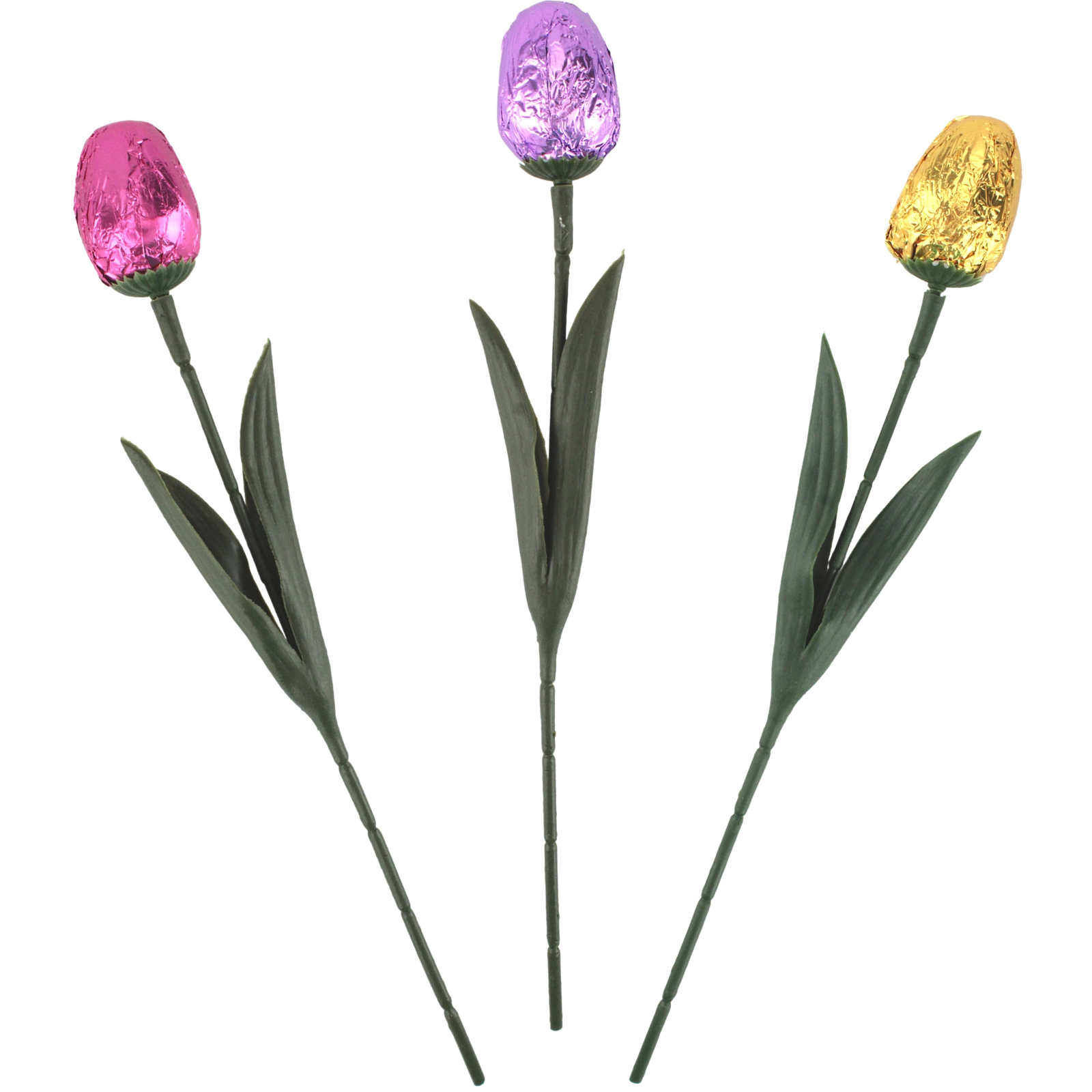 Single Stem Milk Chocolate Tulip