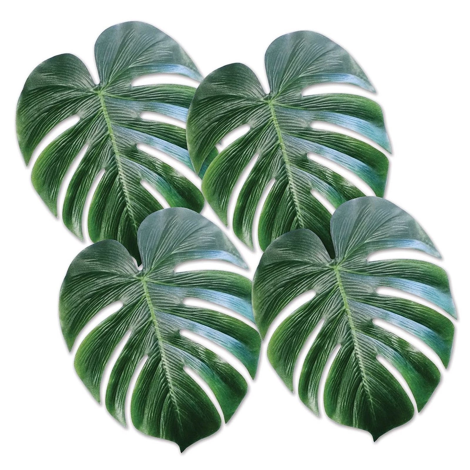 Tropical Fabric Palm Leaves (Pack of 4)