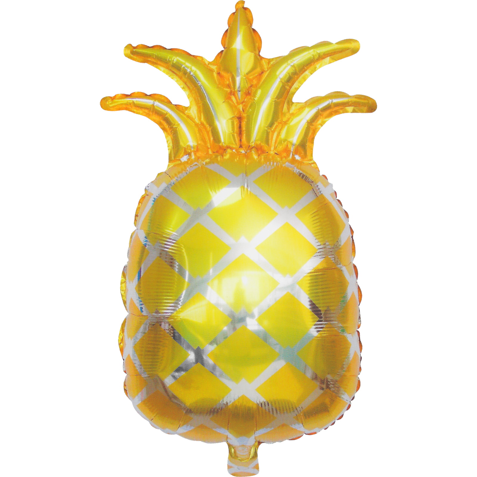 Glitzy Gold Pineapple Foil Helium Balloon