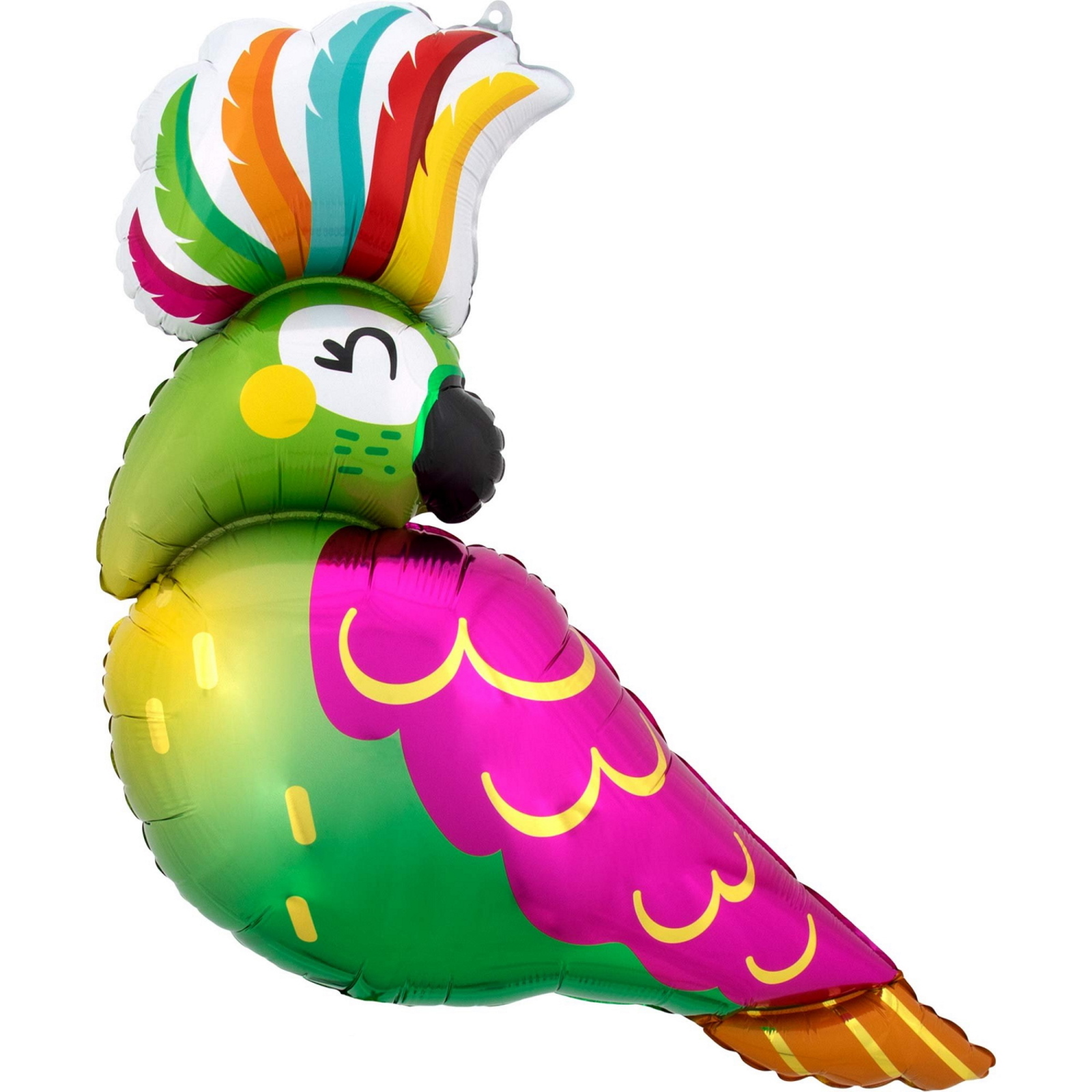 Tropical Parrot Supershape Helium Balloon 76cm