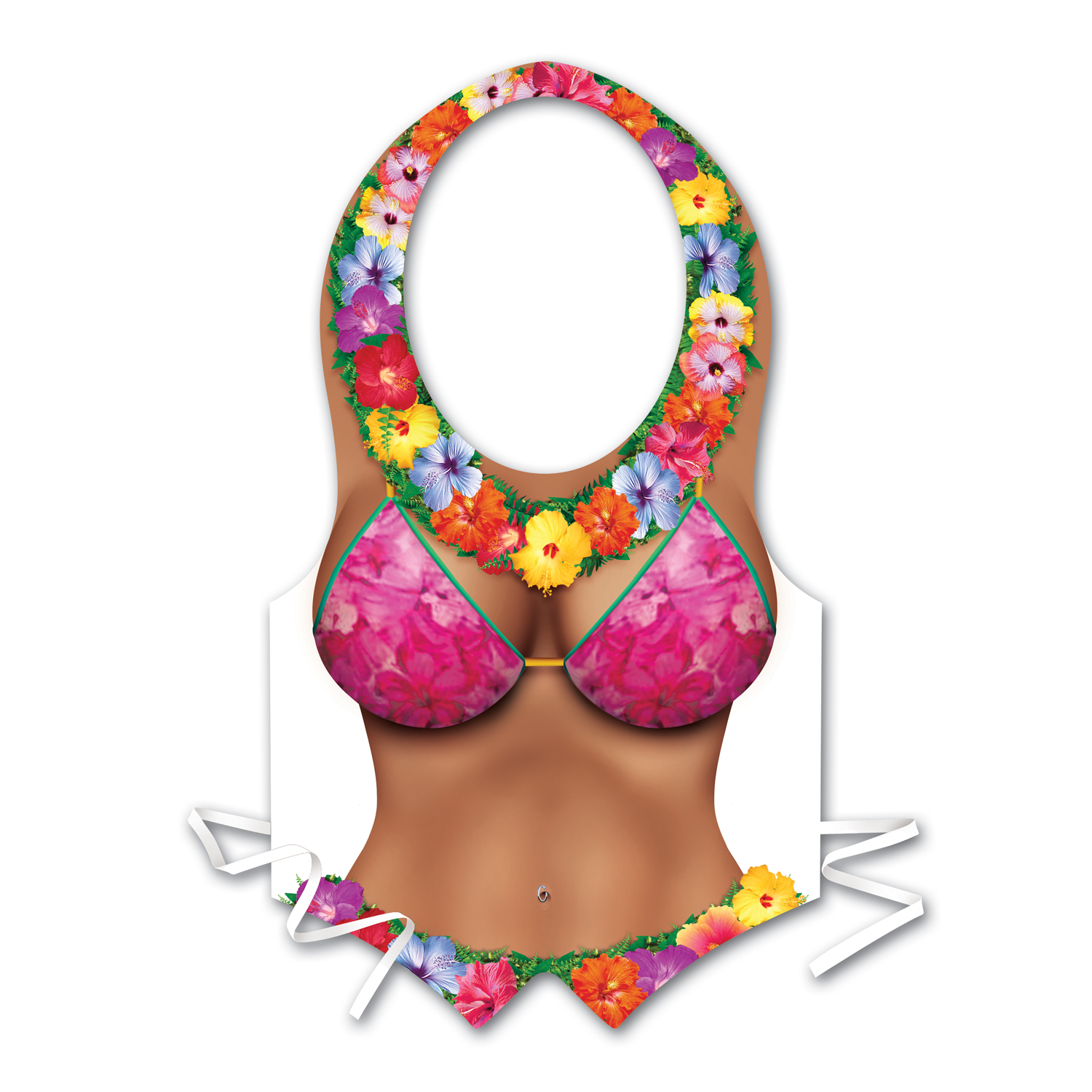 Hawaiian Beach Babe Vest