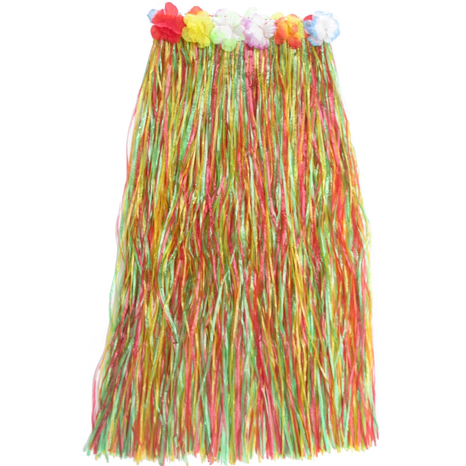 Adult Coloured Artificial Grass Hula Skirt