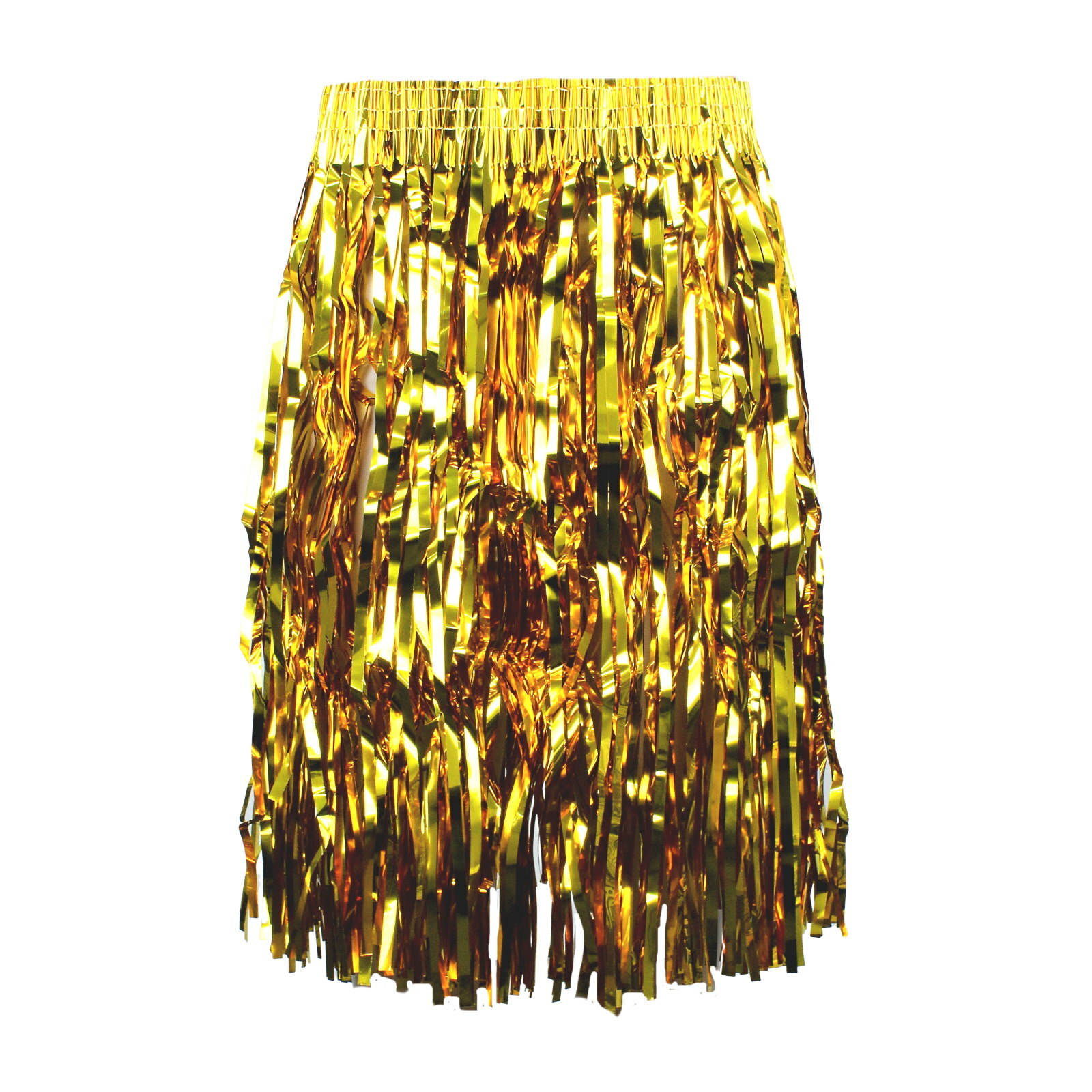 Metallic shop hula skirt