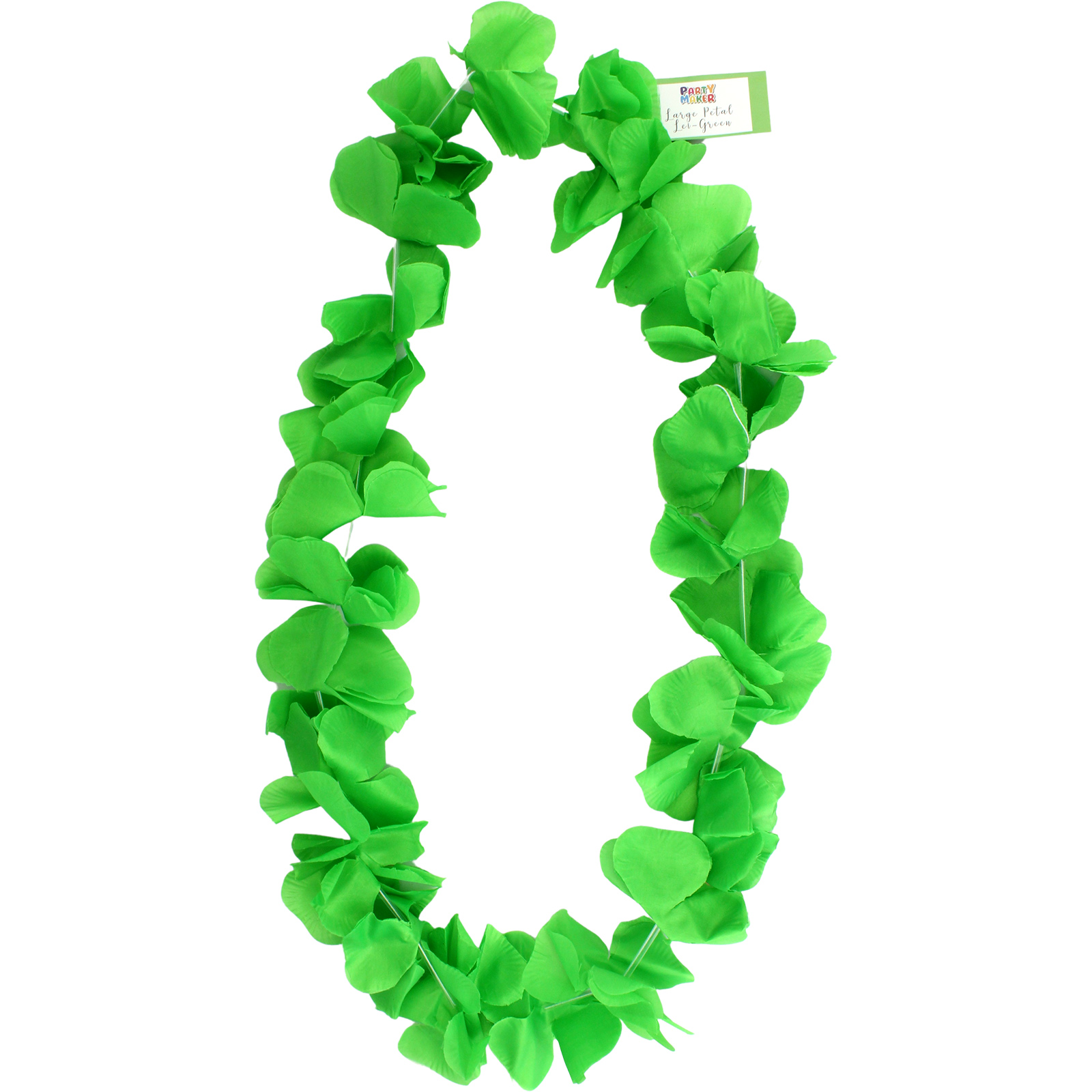 Green Large Petal Tropical Lei
