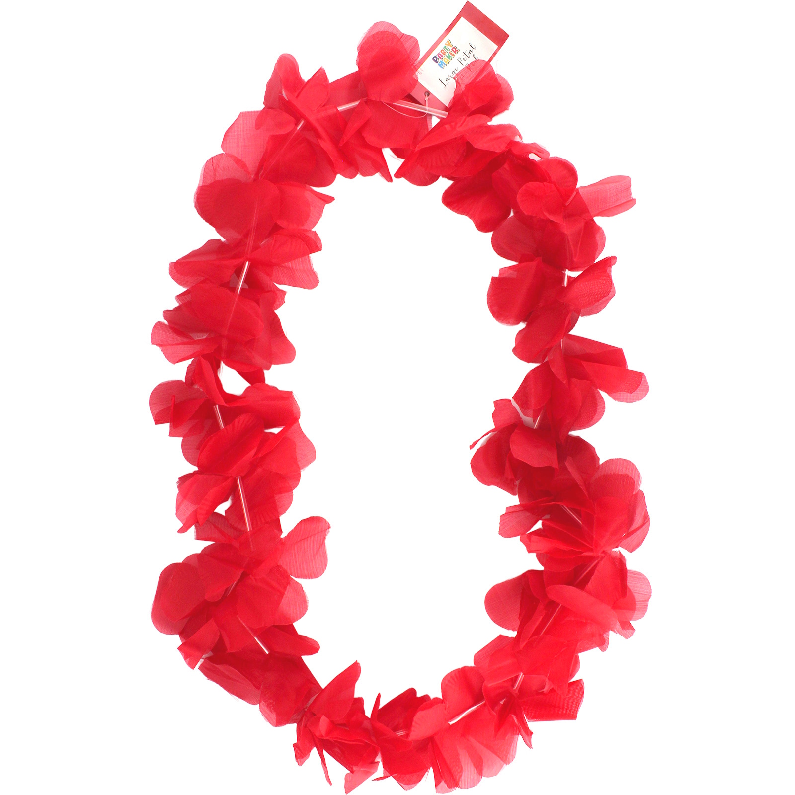 Red Large Petal Tropical Lei