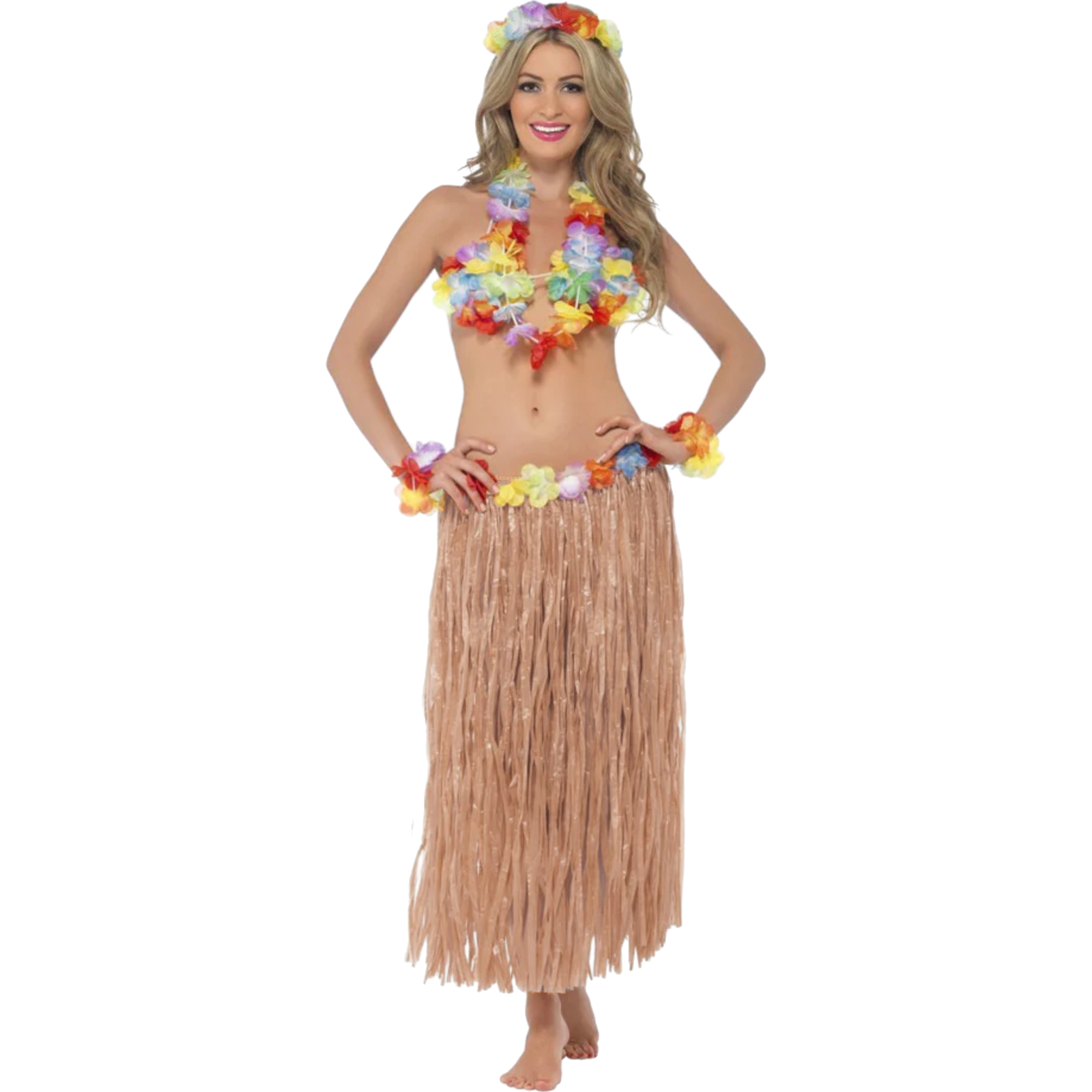 Hawaiian Hula Honey Costume Set 