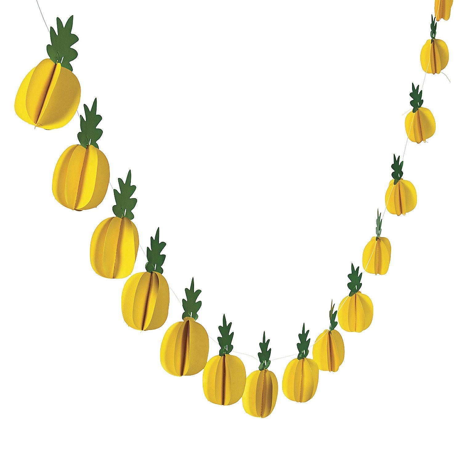 Mini Pineapple Garland Banner