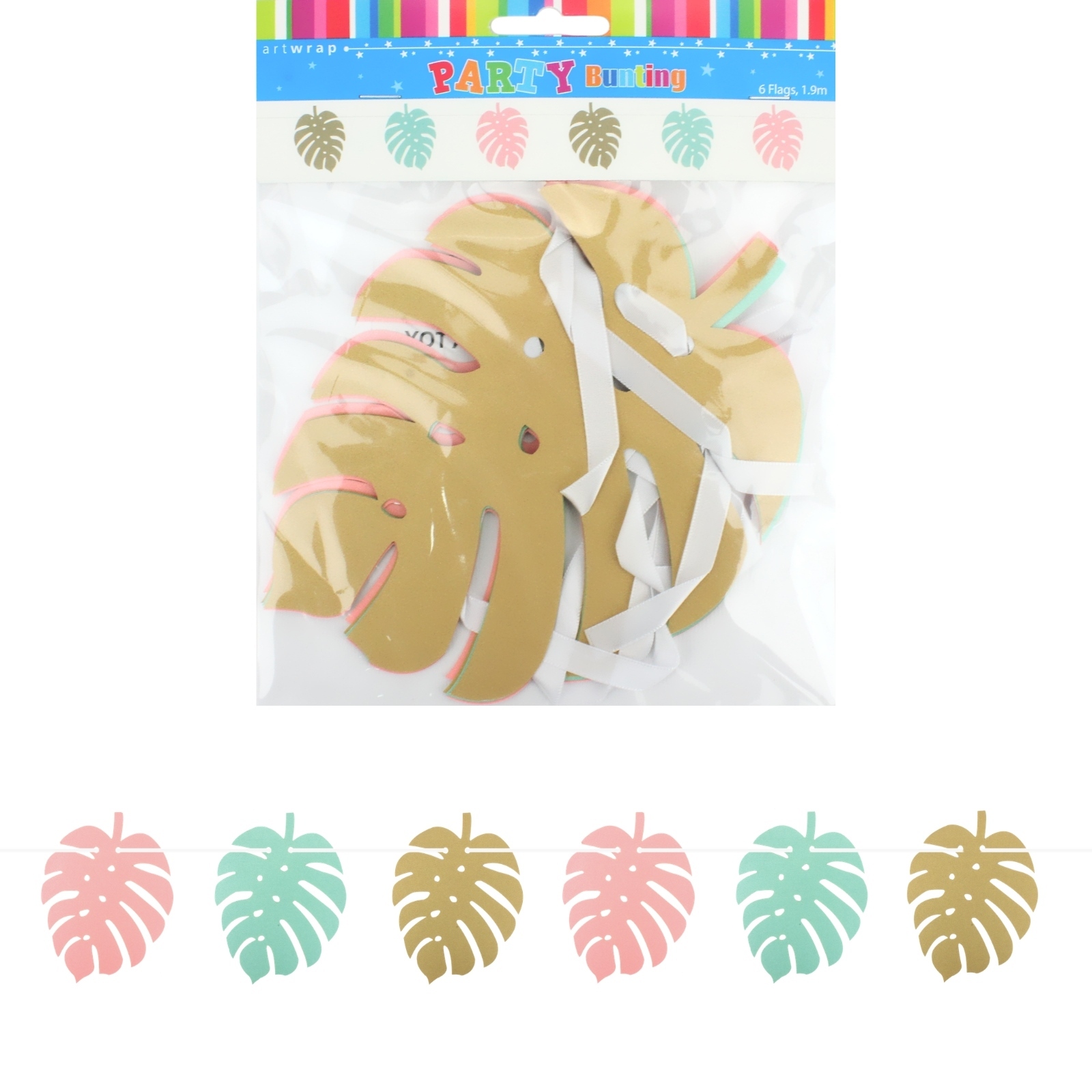 Tropical Party Garland Banner 