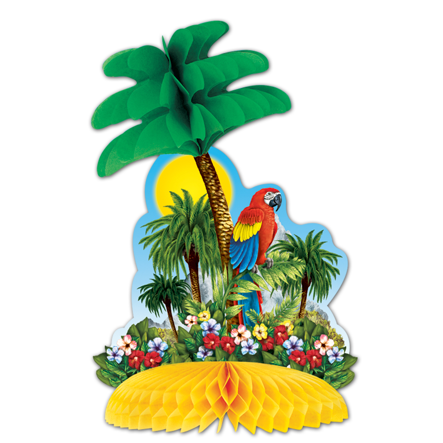 Hawaiian Luau Tropical Island Centrepiece
