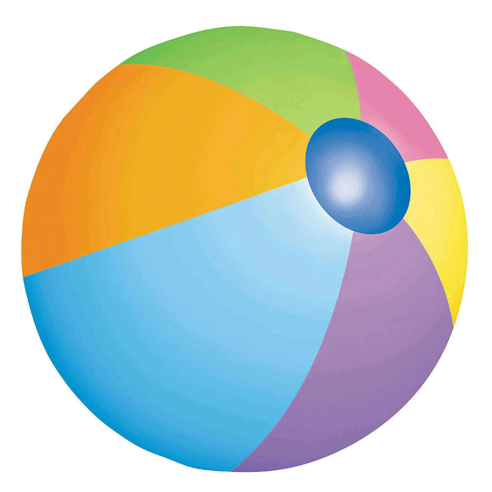 Beach Ball 20.3cm Cutout Decoration
