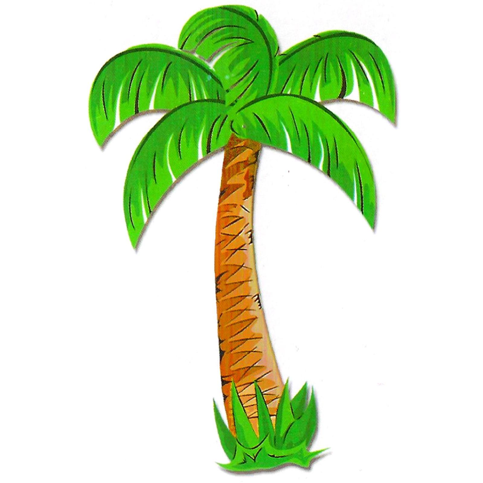 Jointed Palm Tree Cutout Decoration