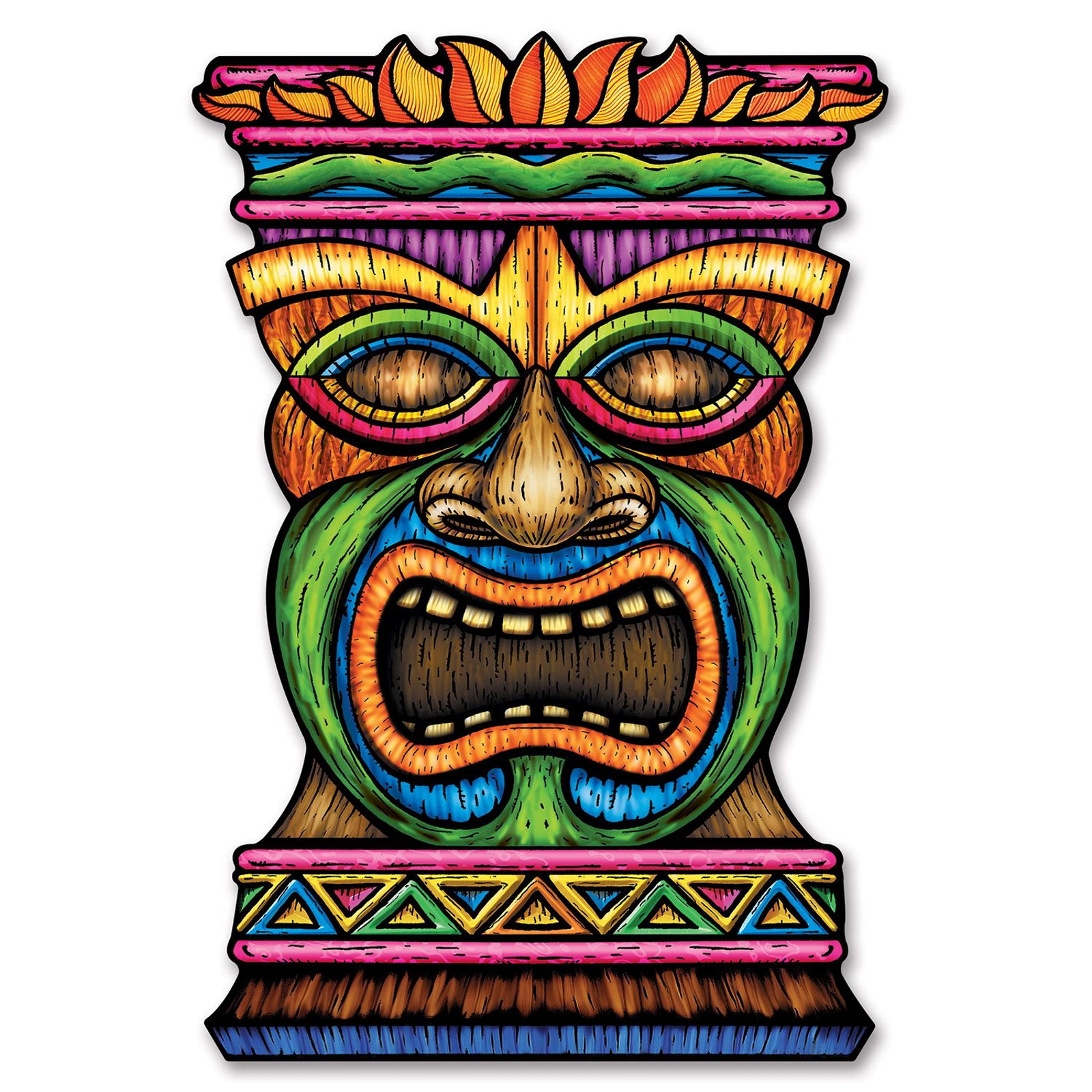 Tiki Cutout Decoration 93cm