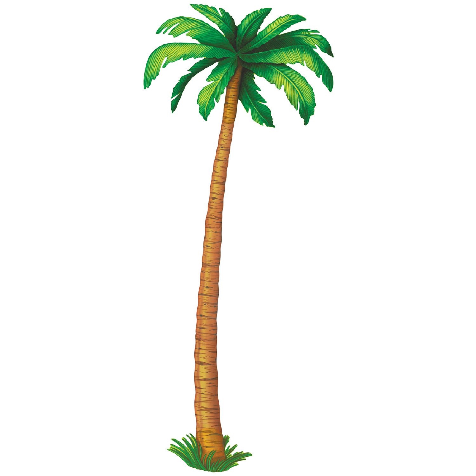 Tall Jointed Palm Tree Wall Cutout Decoration