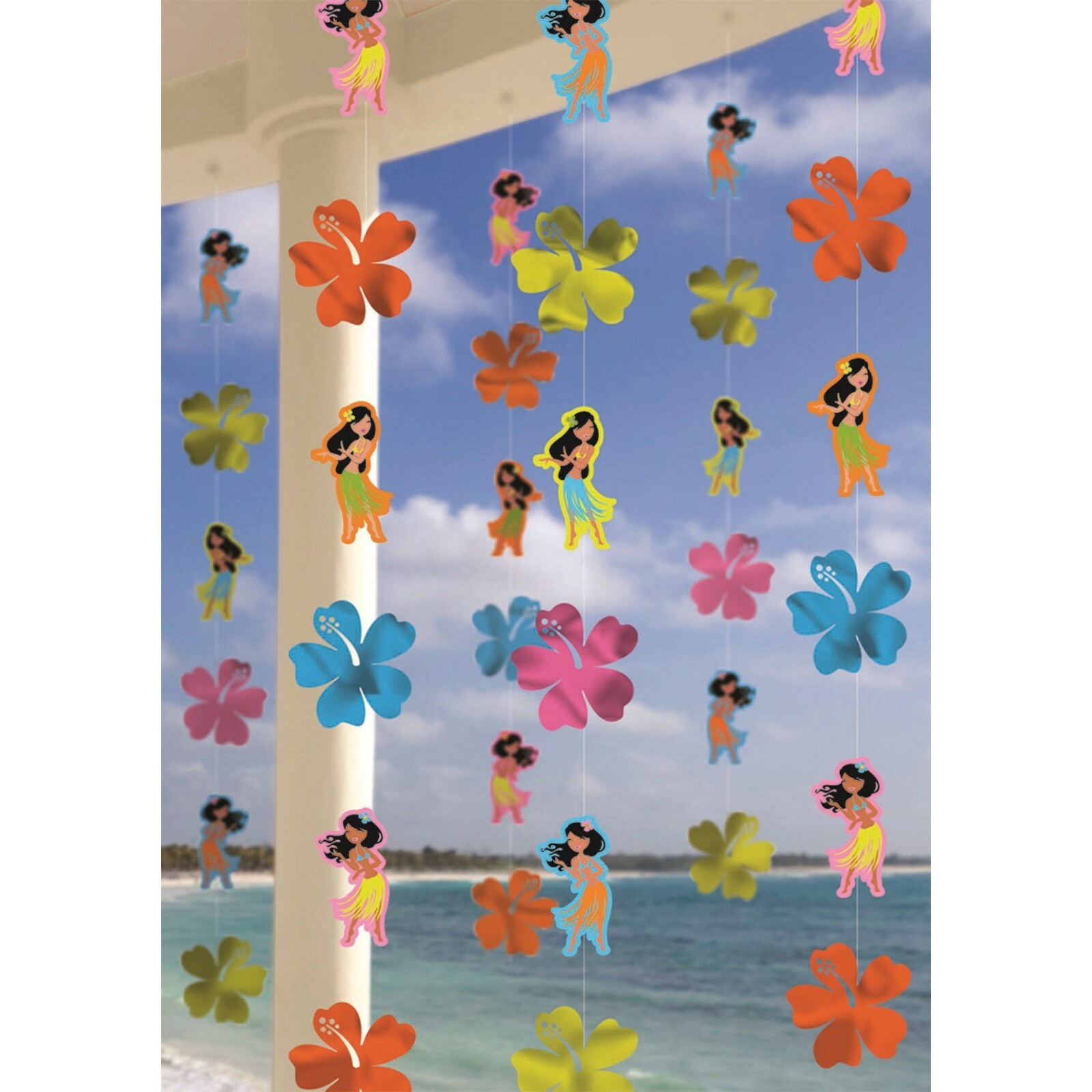 Hawaiian Hula Girl String Decoration