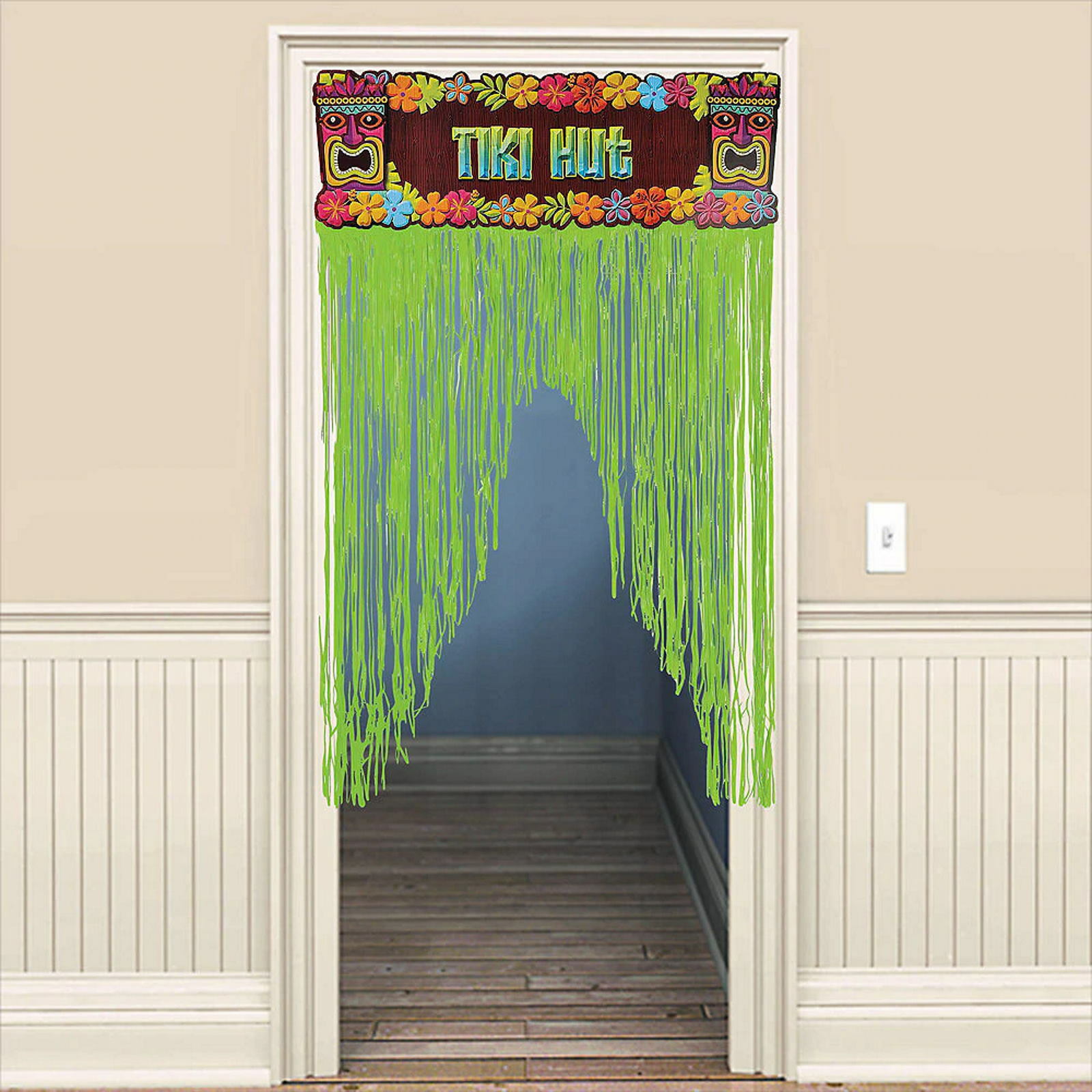 Tiki Hut Door Curtain