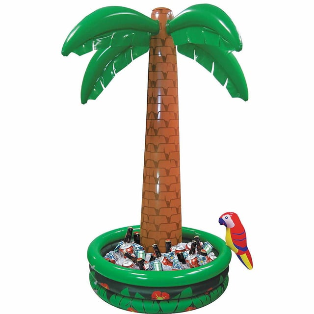 Inflatable Palm Tree Drinks Cooler Discount Party Supplies