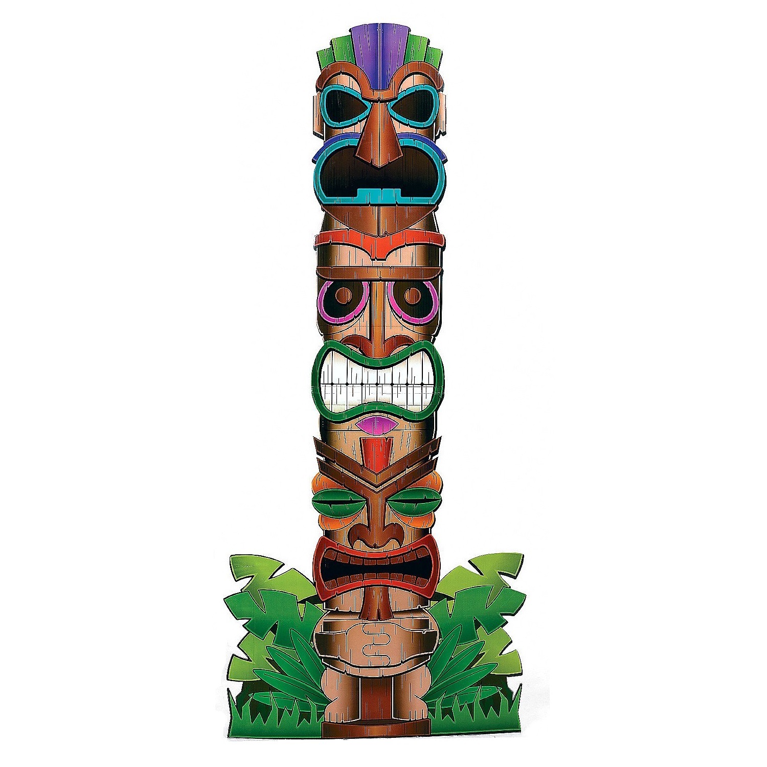 Totem Pole Stand Up Decoration
