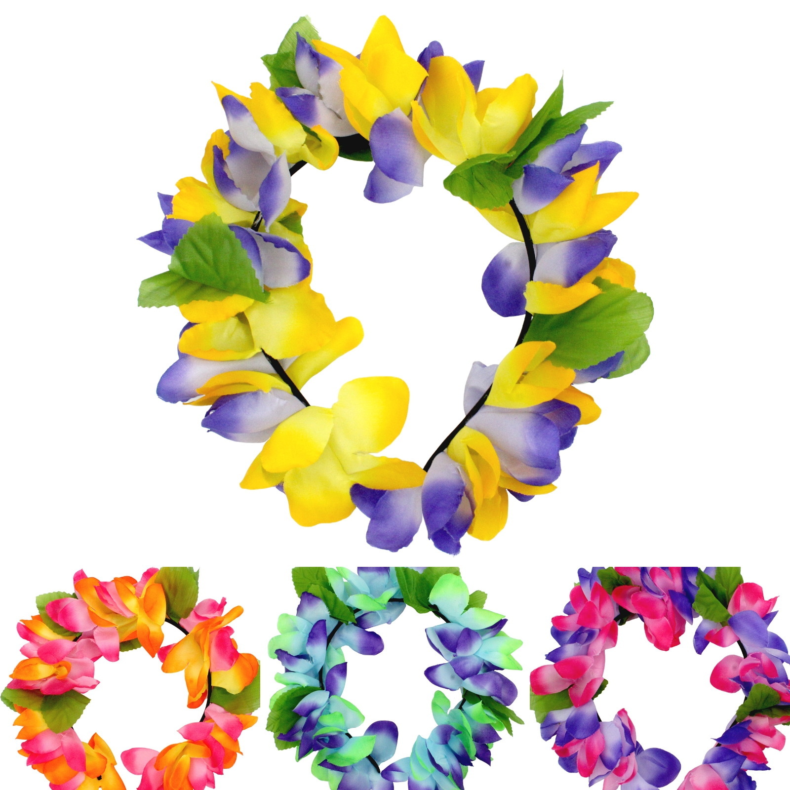 Hawaiian Tropical Flower Headband