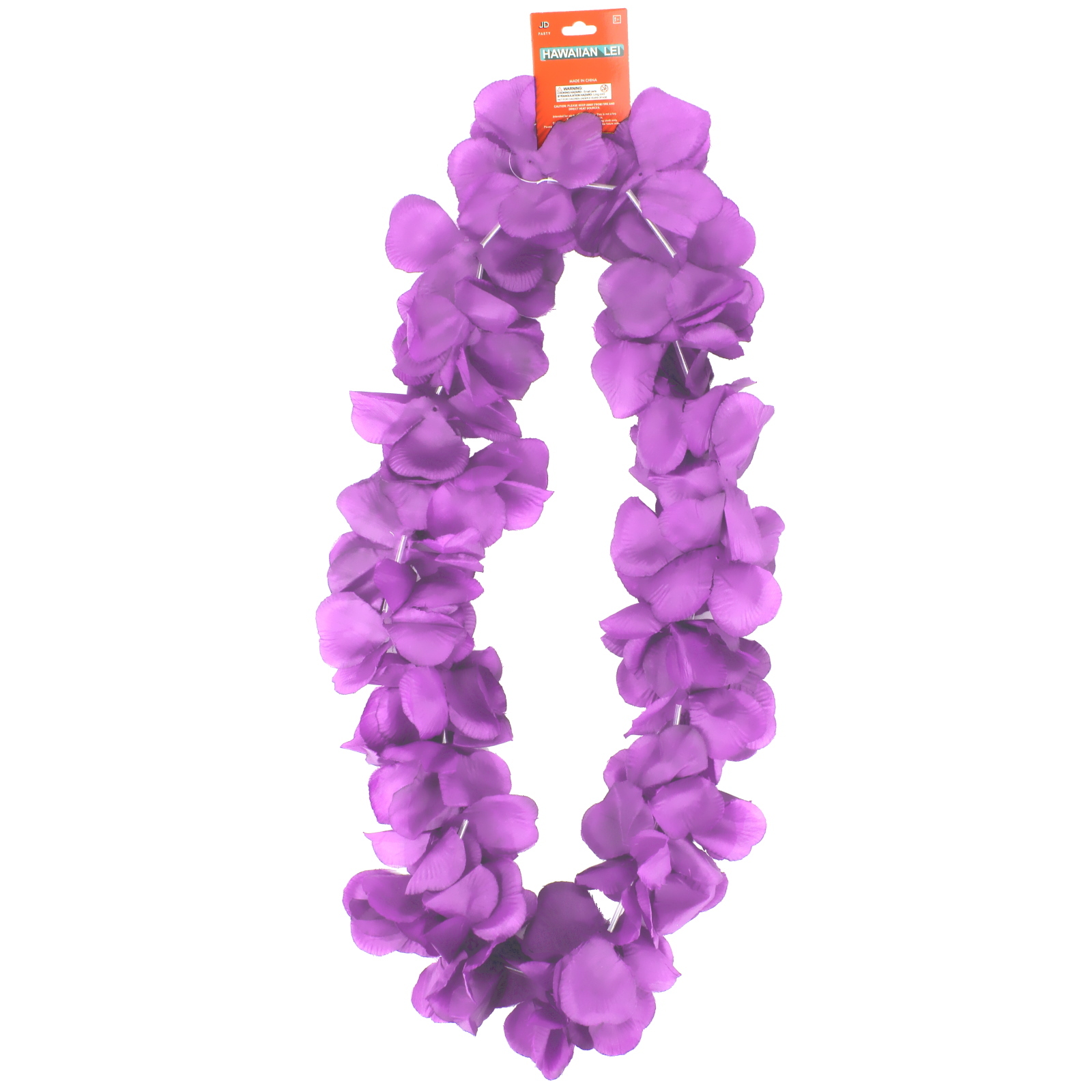 Purple Large Petal Hawaiian Lei