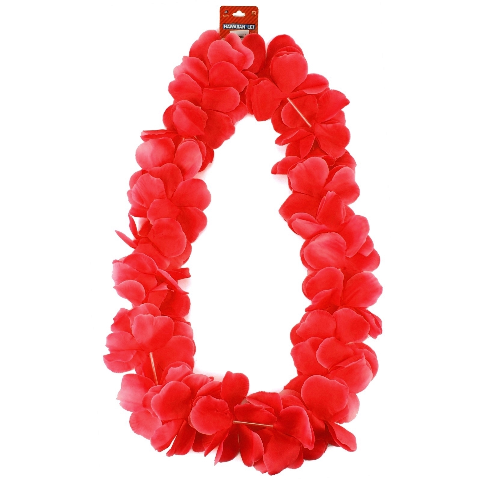 Red Large Petal Hawaiian Lei