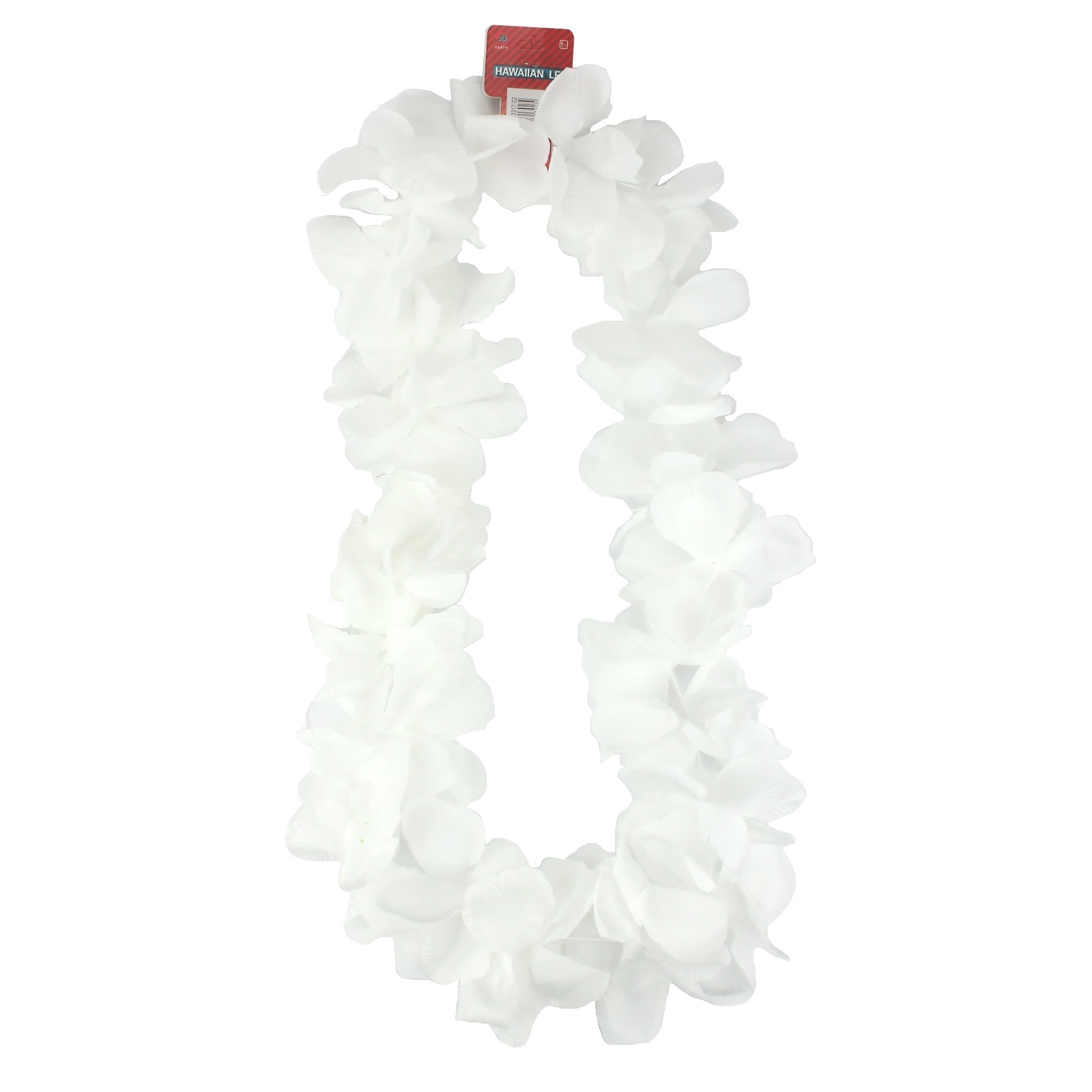 White Large Petal Hawaiian Lei