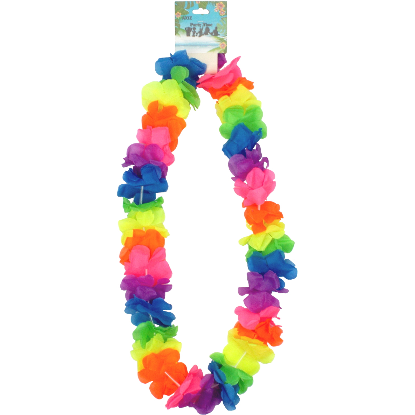 Rainbow Hawaiian Lei