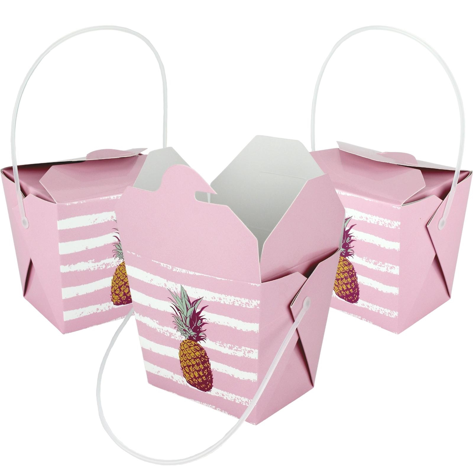 Pink Troppo Mini Treat Boxes (Pack of 3)