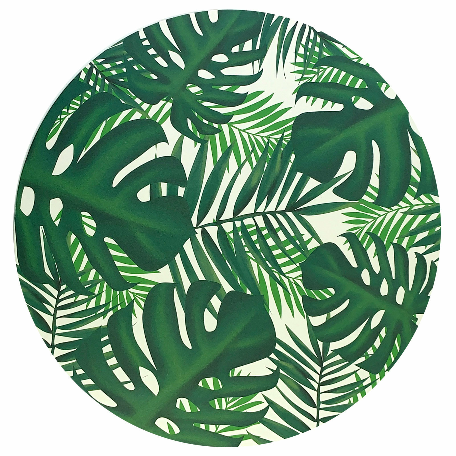 Tropical Leaf Pattern Cardboard Placemats (Pack of 4)