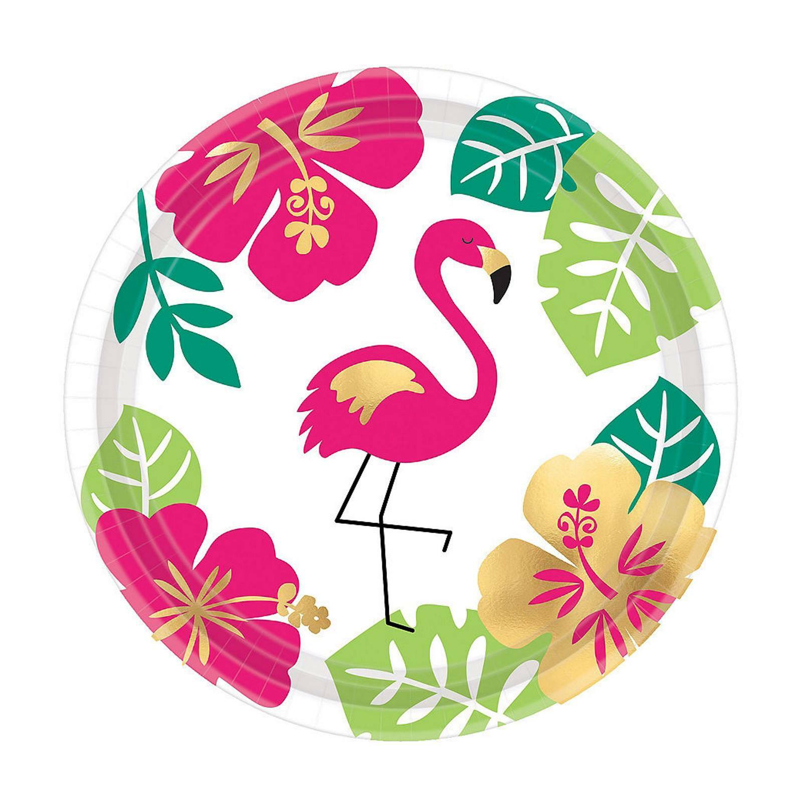 Aloha Small Paper Plates (Pack of 8)