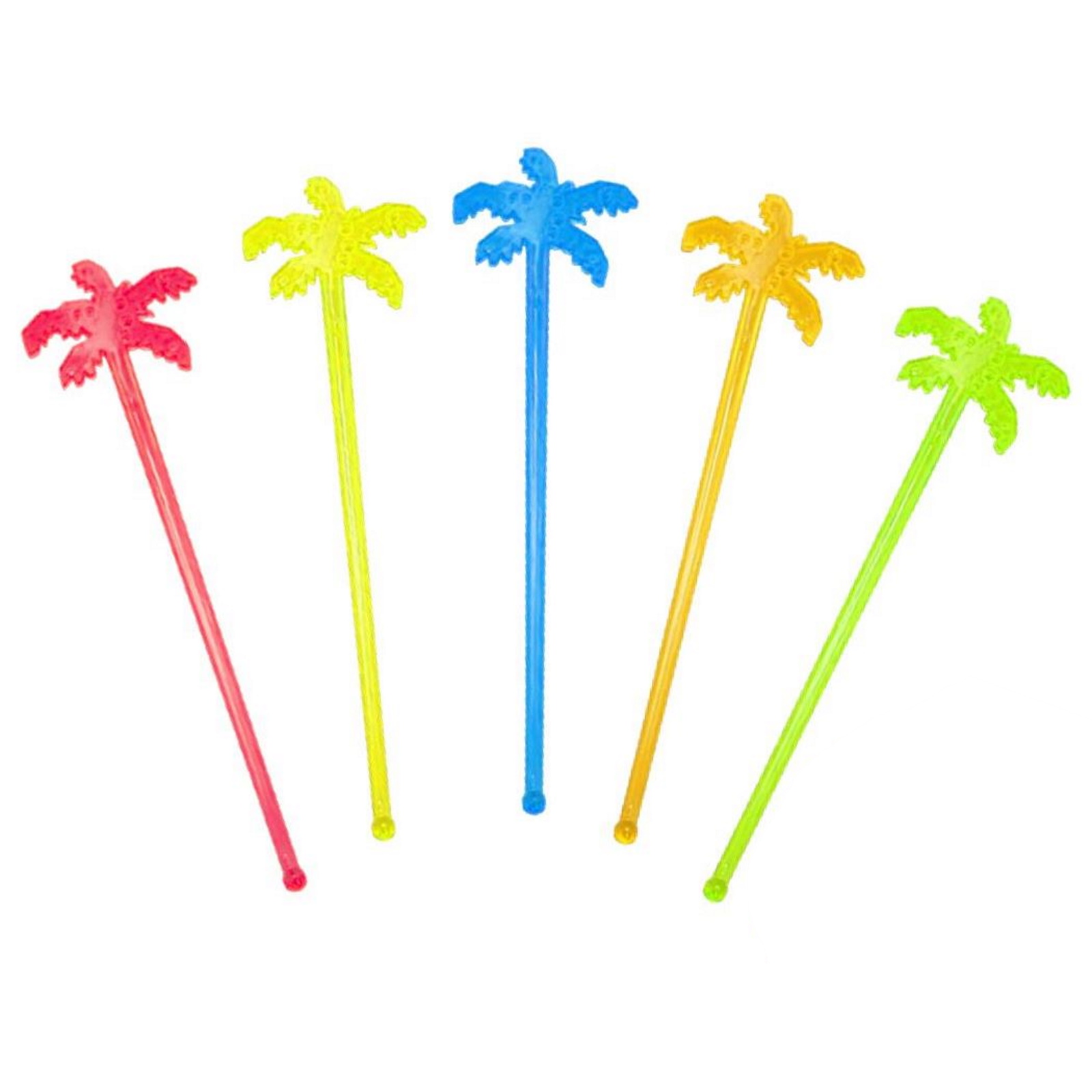 Hawaiian Palm Tree Cocktail Stirrers (Pack of 100)