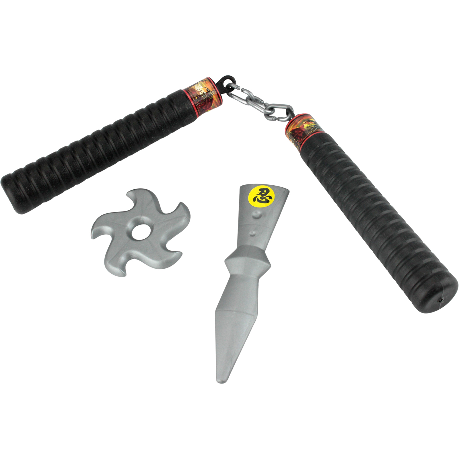 Plastic Ninja Nunchuck Set