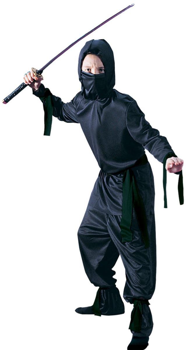 Black Ninja Child Costume Medium
