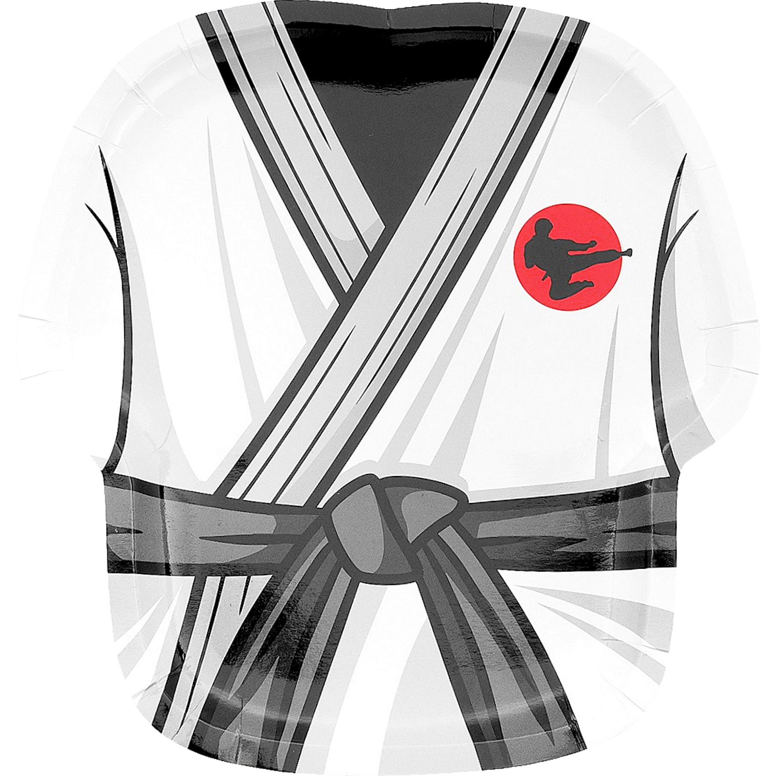 Ninja Warrior Large Paper Plates (Pack of 8) 