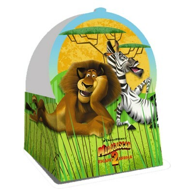 Madagascar: Escape 2 Africa Lolly/Treat Boxes (Pack of 4)