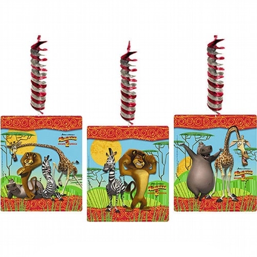 Madagascar: Escape 2 Africa Dangling Decorations