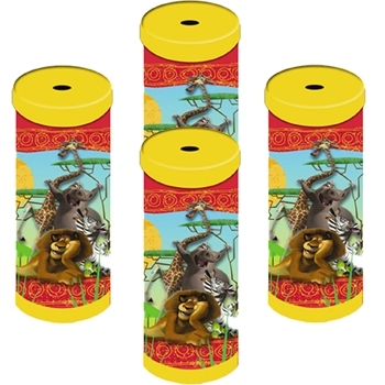 Madagascar: Escape 2 Africa Kaleidoscopes (Pack of 4)