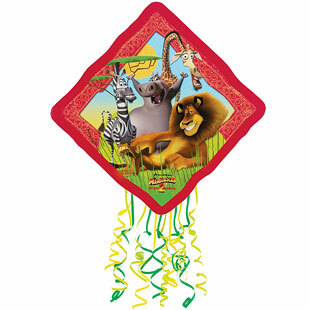 Madagascar: Escape 2 Africa Pull String Pinata