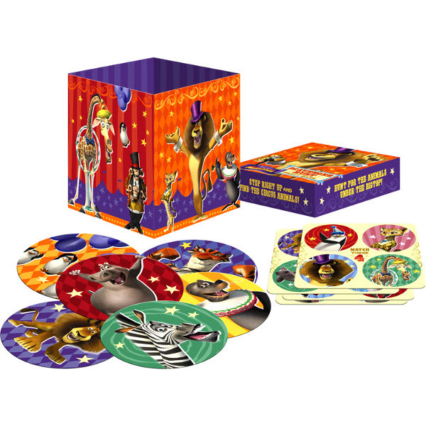 Madagascar 3 Scavenger Hunt Party Game