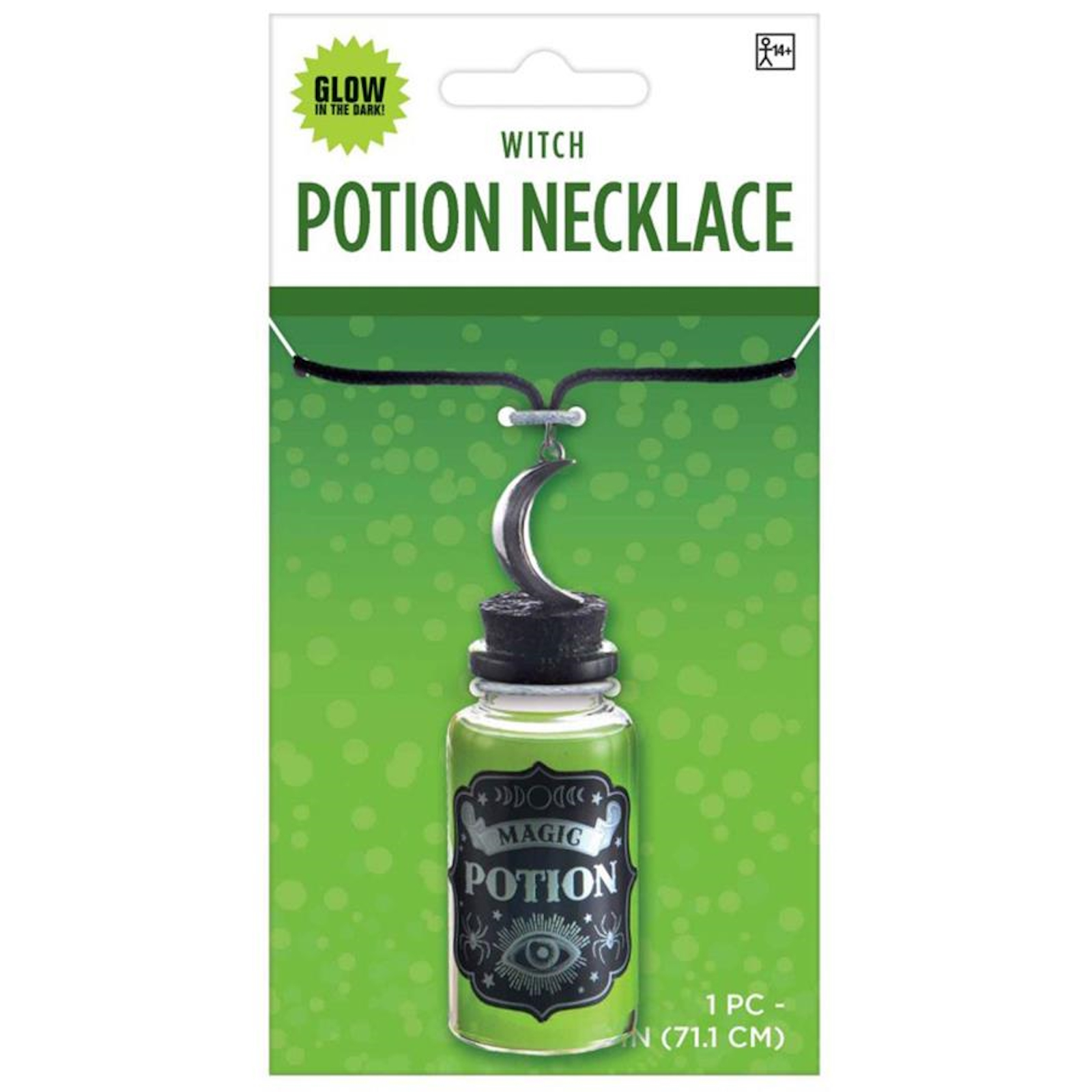 Magic Potion Witch Necklace Adult Costume Accessory