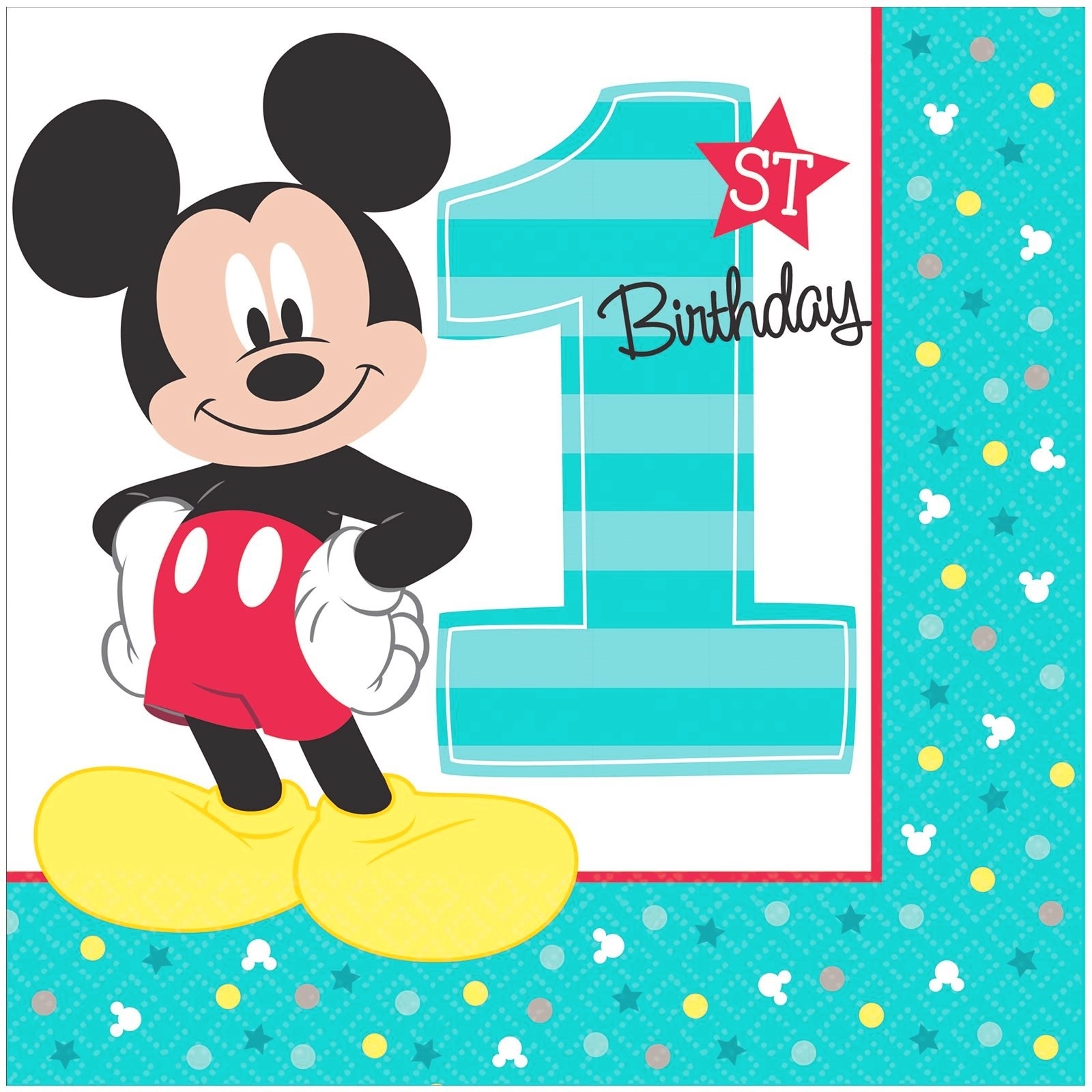 Mickey mouse first deals birthday