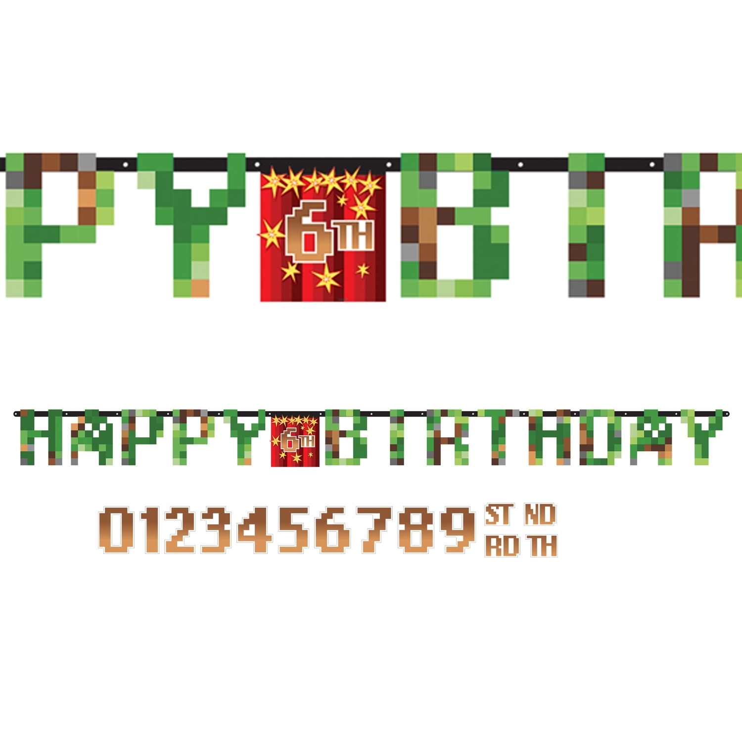 TNT Party Jumbo Add an Age Banner Kit