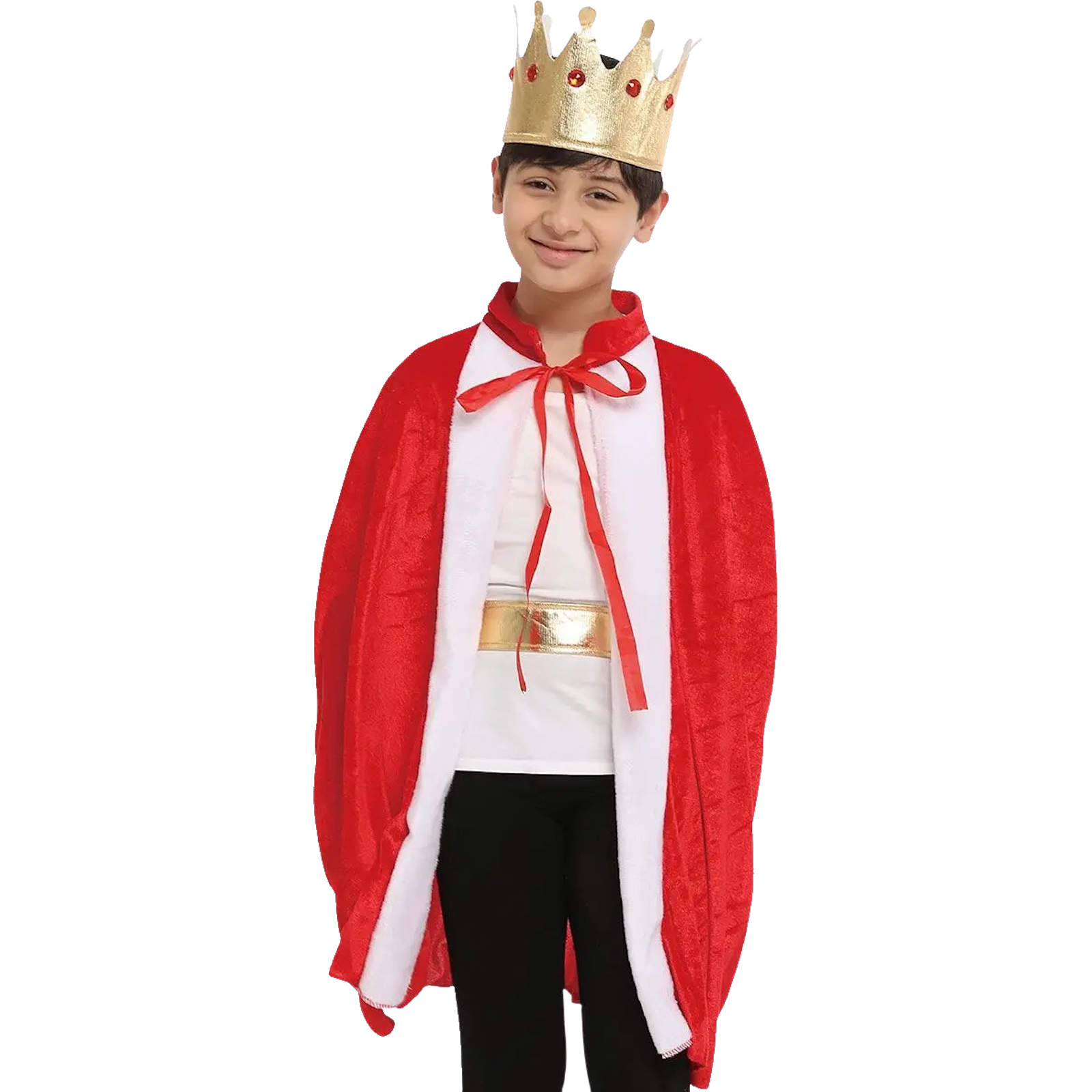 Kids Medieval King Costume 9-10 years