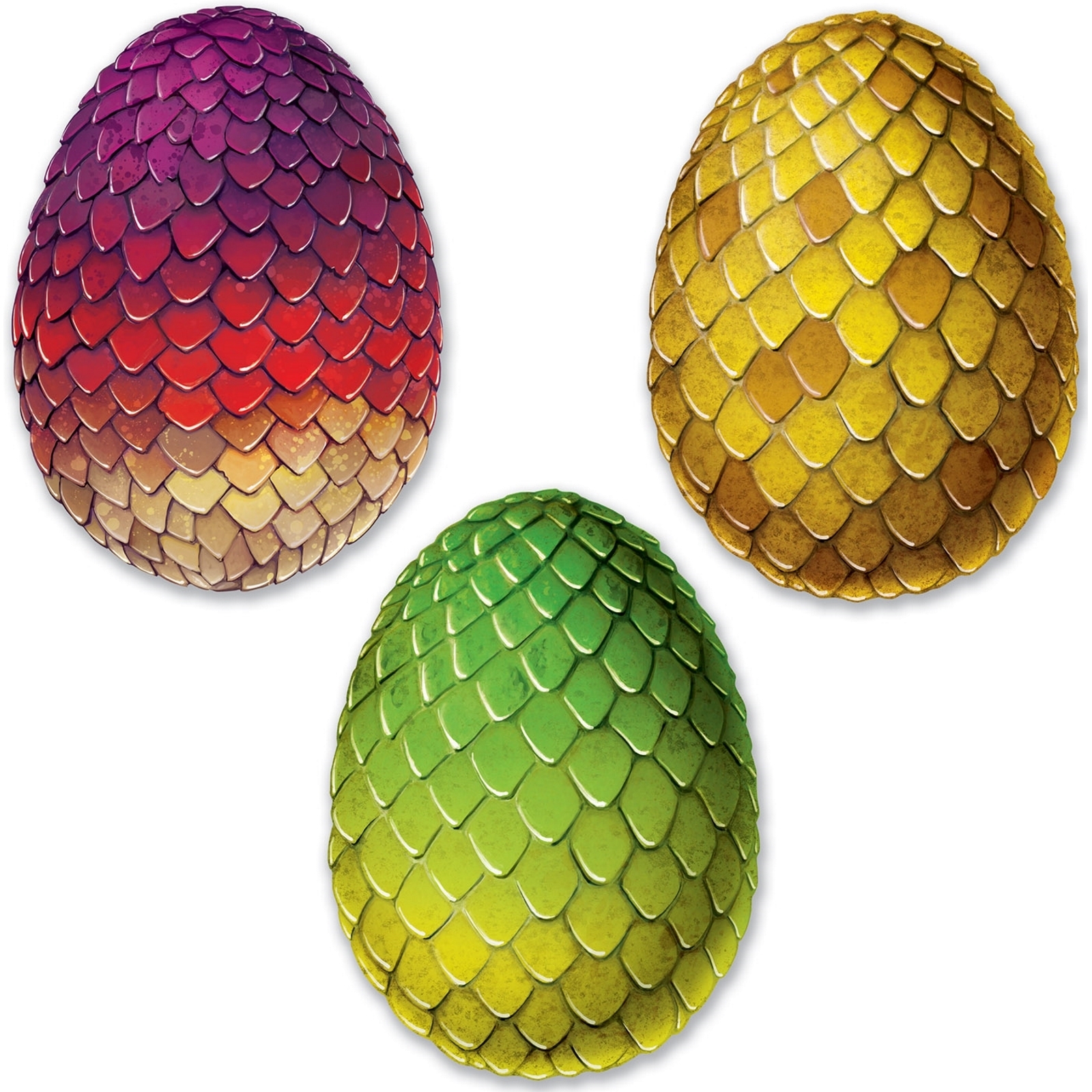 Dragon Egg Cutouts (Pack of 3)