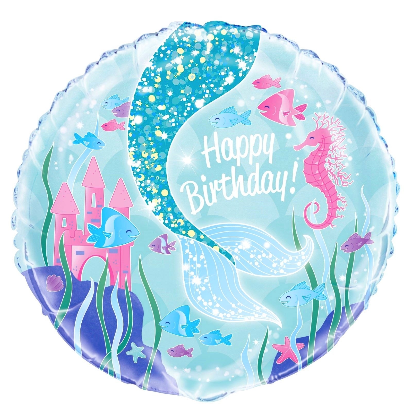 Mermaid Helium Balloon