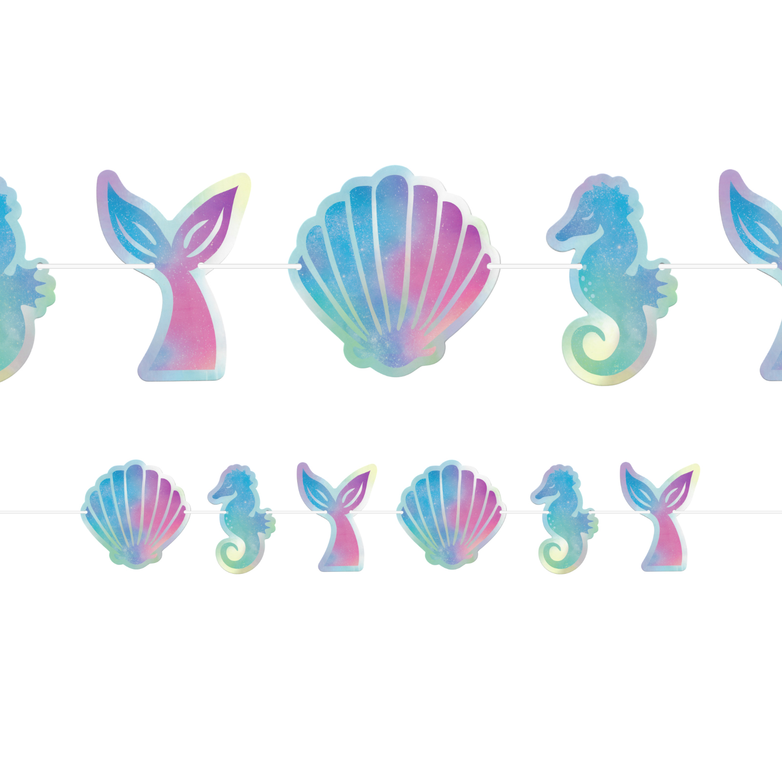 Magical Mermaid Garland Banner 2m